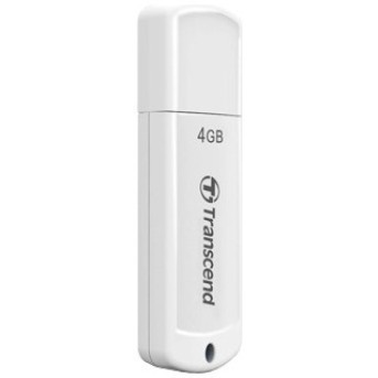 USB флешка 4Gb 2.0 Transcend TS4GJF370 Белая - Metoo (1)