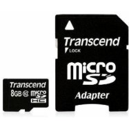 Карта памяти microSD 8Gb Transcend TS8GUSDHC10