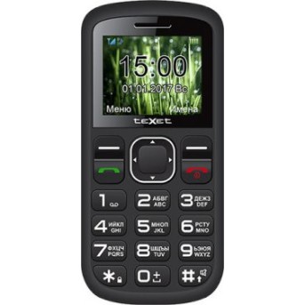 Мобильный телефон teXet TM-B220 Черно-красный - Metoo (1)