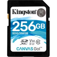 Карта памяти SD 256GB Class 10 U3 Kingston SDG/256GB