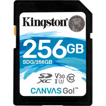 Карта памяти SD 256GB Class 10 U3 Kingston SDG/<wbr>256GB - Metoo (1)