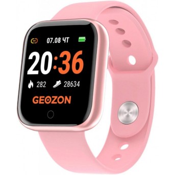 Смарт часы Geozon Sprinter розовый - Metoo (1)