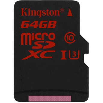 Карта памяти microSD 64Gb Kingston SDCA3 - Metoo (1)