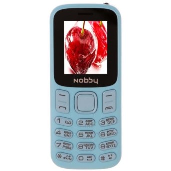 Мобильный телефон Nobby 120 светло-синий - Metoo (1)