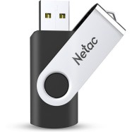USB Флеш 64GB 3.0 Netac U505/64GB черный-серебро