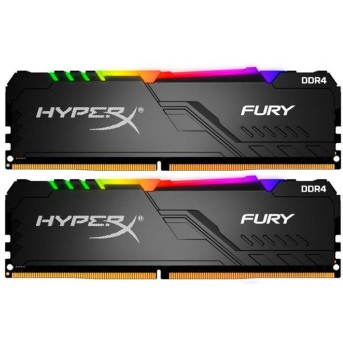 Память оперативная DDR4 Desktop HyperX Fury HX430C15FB3AK2/<wbr>16, 16GB, RGB - Metoo (1)