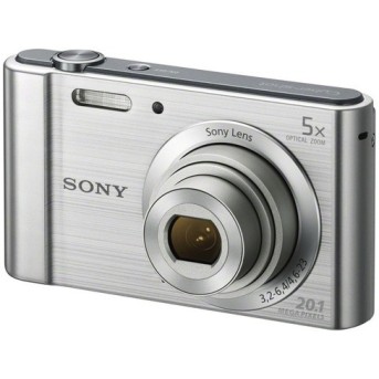 Фотоаппарат Sony DSC-W800 Компактный Серебро - Metoo (1)