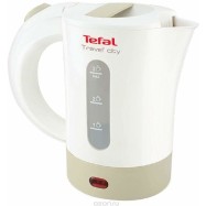 Электрический чайник Tefal KO120130 Travel-o-city бело-бежевый