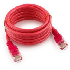 Патч-корд UTP Cablexpert PP12-2M/<wbr>RO кат.5e, 2м, литой, многожильный (розовый)