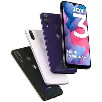 Смартфон Vsmart Joy 3+ 4/<wbr>64GB белый перламутр - Metoo (1)