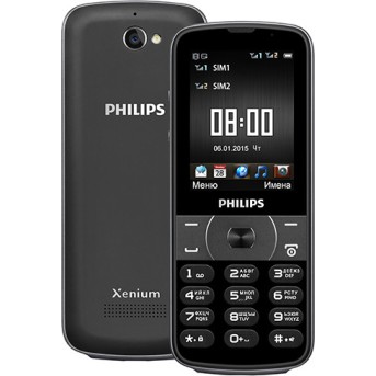 Мобильный телефон Philips E560 черный - Metoo (1)