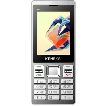 Мобильный телефон Keneksi X8 серебро - Metoo (1)