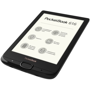 Электронная книга PocketBook PB616-H-CIS черный - Metoo (1)