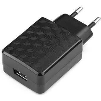 Адаптер питания Cablexpert MP3A-PC-04 100/<wbr>220V - 5V USB 1 порт, 1A, черный - Metoo (1)