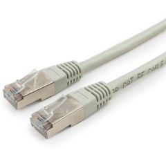 Патч-корд FTP Cablexpert PP22-7.5m кат.5e, 7.5м, литой, многожильный (серый)