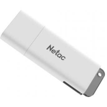 USB Флеш 64GB 3.0 Netac U185/<wbr>64GB белый - Metoo (1)