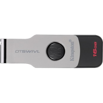 USB Флеш 16GB 3.0 Kingston DTSWIVL/<wbr>16GB металл - Metoo (1)