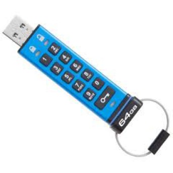 USB флешка 64Gb 3.1 Kingston DT2000/<wbr>64GB Металл - Metoo (1)
