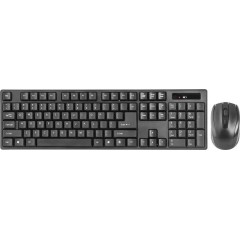 Клавиатура и мышь Defender Berkeley C-915 RU Беспроводная Черная