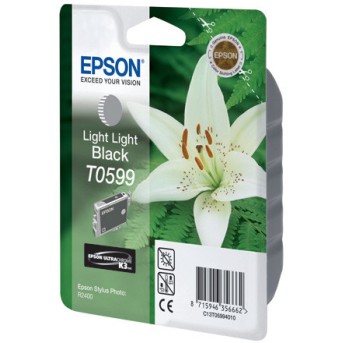 Картридж Epson C13T05994010 R2400 светло-серый - Metoo (1)