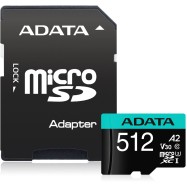 Карта памяти MicroSD 64GB UHS-I U3 V30S A2 ADATA AUSDX64GUI3V30SA2-RA1