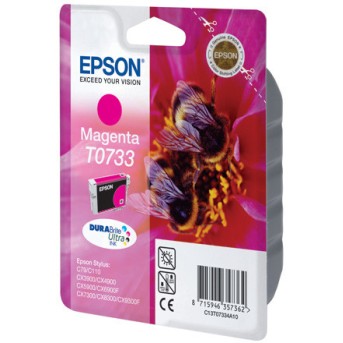 Картридж Epson C13T10534A10 (0733) C79/<wbr>CX3900/<wbr>4900/<wbr>5900 пурпурный - Metoo (1)
