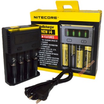 Зарядное устройство NITECORE Intellicharger NEW i4 - Metoo (1)