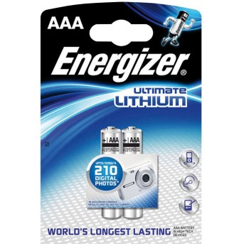 Элемент питания Energizer FR03 AAA LITIUM 2 штуки в блистере - Metoo (1)