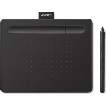 Графический гибкий планшет Wacom Intuos S Bluetooth Black черный