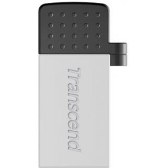 USB Флеш 16GB 2.0 Transcend TS16GJF380S серебро - Metoo (1)