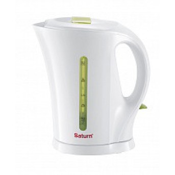 Электрический чайник Saturn ST-EK0002 бело-зеленый - Metoo (1)