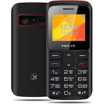 Мобильный телефон Texet TM-B323 цвет черный-красный - Metoo (1)