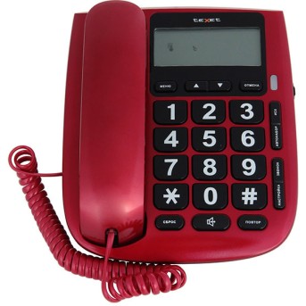 Телефон teXet ТХ-260 Красный - Metoo (1)
