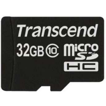 Карта памяти microSD 32Gb Transcend TS32GUSDC10 - Metoo (1)