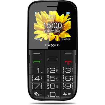 Мобильный телефон Texet TM-B227 черный - Metoo (1)