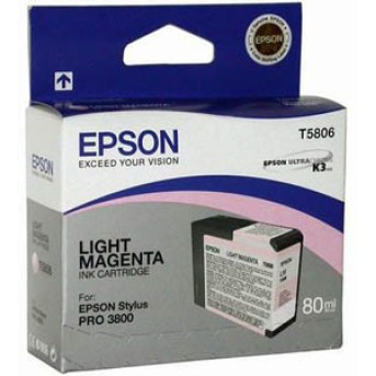 Картридж Epson C13T580600 STYLUS PRO 3800 светло-пурпурный - Metoo (1)