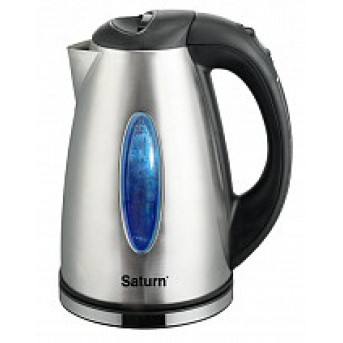 Электрический чайник Saturn ST-EK0011 металл - Metoo (1)