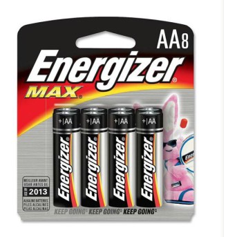 Элемент питания LR6 AA Energizer MAX Alkaline 8 штук в блистере - Metoo (1)
