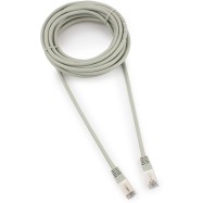 Патч-корд FTP Cablexpert PP22-5m кат.5e, 5м, литой, многожильный (серый)