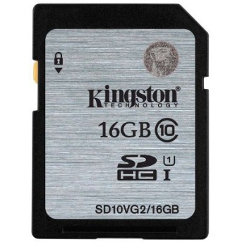 Карта памяти SD 16Gb Kingston SD10VG2 - Metoo (1)