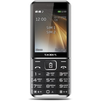 Мобильный телефон Texet TM-D421 черный - Metoo (1)