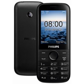 Мобильный телефон Philips E160 черный - Metoo (1)