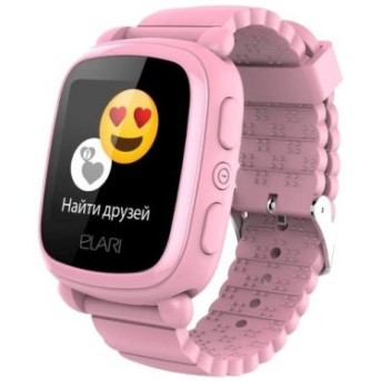 Смарт часы Elari KIDPHONE 2, розовый - Metoo (1)