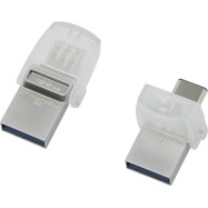 USB флешка 128Gb 3.0 Kingston OTG DTDUO3C/128GB Металл