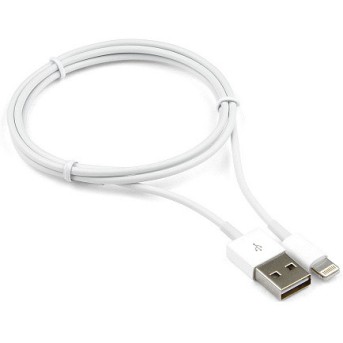 Кабель USB Lightning для iPhone 1м Белый - Metoo (1)