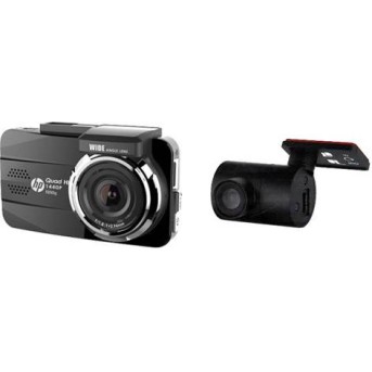 Видеорегистратор HP F890G Черный и камера заднего вида HP RC2 - Metoo (1)
