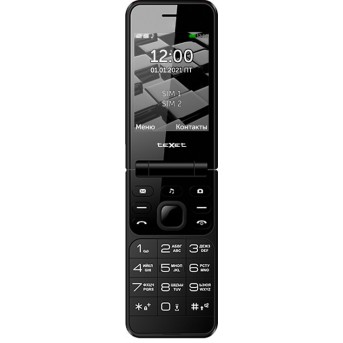 Мобильный телефон Texet TM-405 черный - Metoo (1)