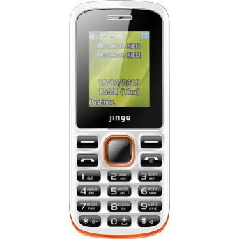 Мобильный телефон Jinga Simple F100N Бело-Красный - Metoo (1)