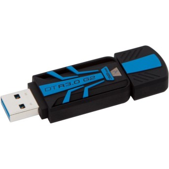 USB флешка 32Gb 3.0 Kingston DTR30G2/<wbr>32GB Синяя - Metoo (1)