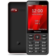 Мобильный телефон Texet TM-309 черно красный